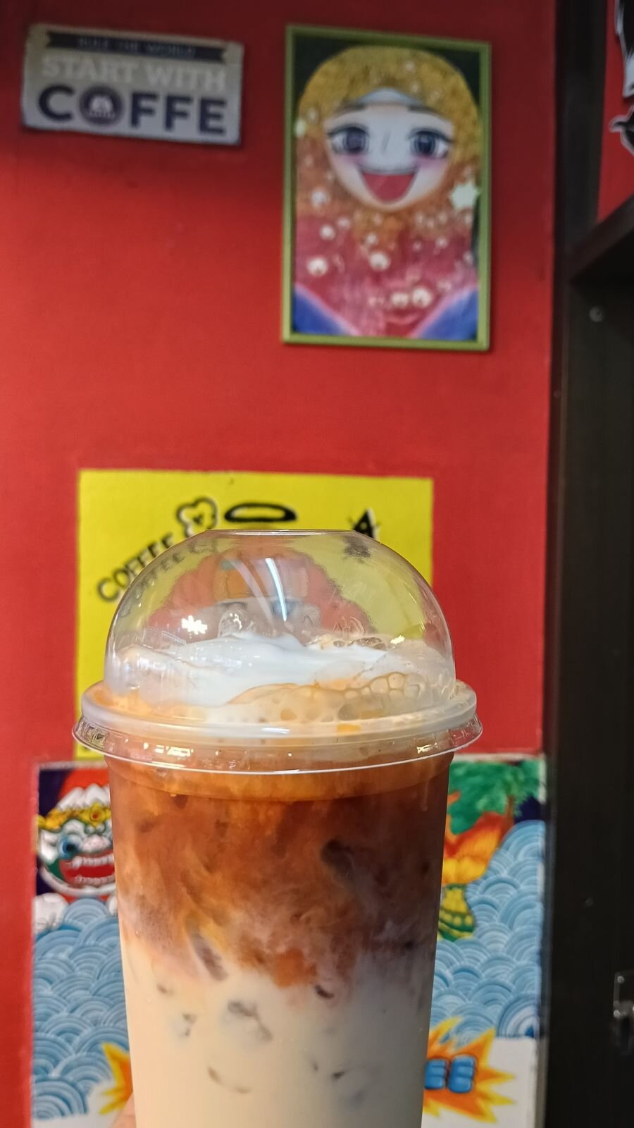 พี่เจี๊ยบกาแฟสด ตลาดร่มหุบ ภาพที่ 9