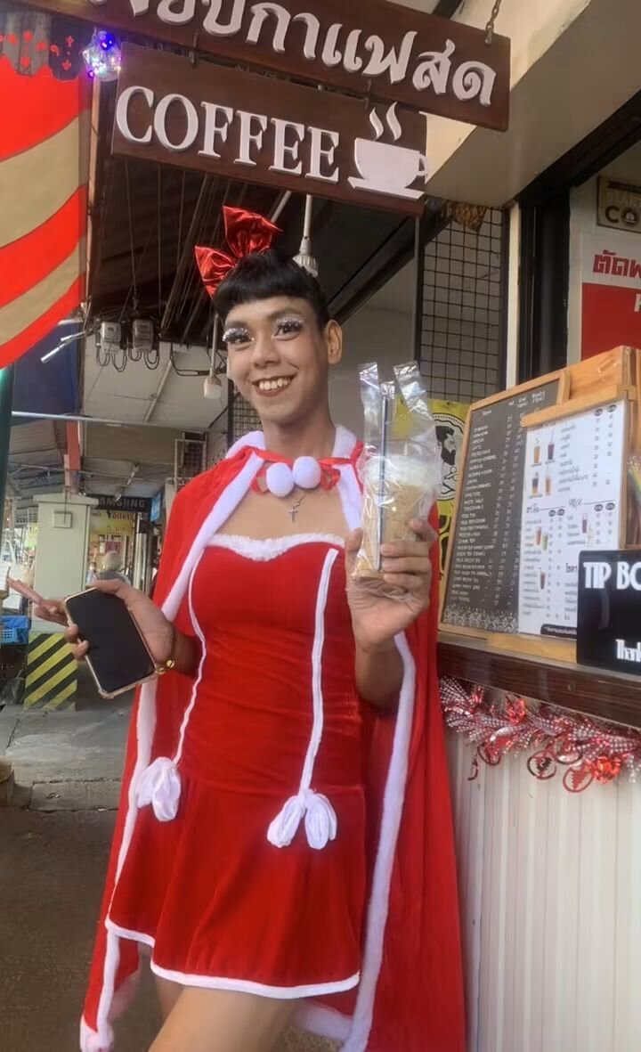 พี่เจี๊ยบกาแฟสด ตลาดร่มหุบ ภาพที่ 5